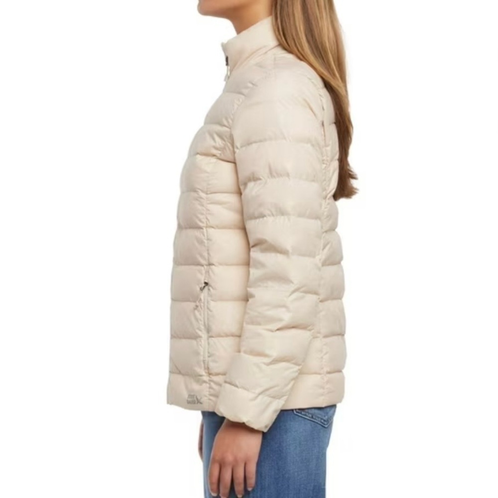 Eddie Bauer Women's Packable Jacket 650 Fill Power Down No Hood Zip Pockets 😍 - Picture 7 of 10